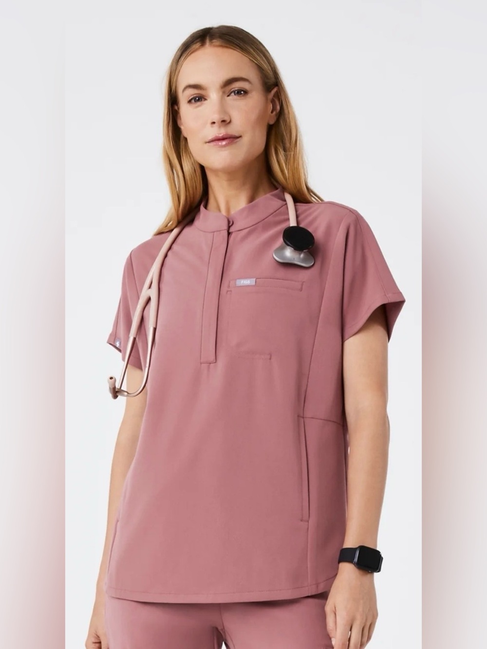 FIGS Scrub Set in Mauve